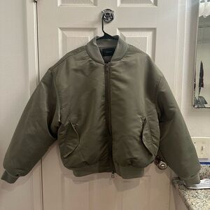 Pecan bomber jacket